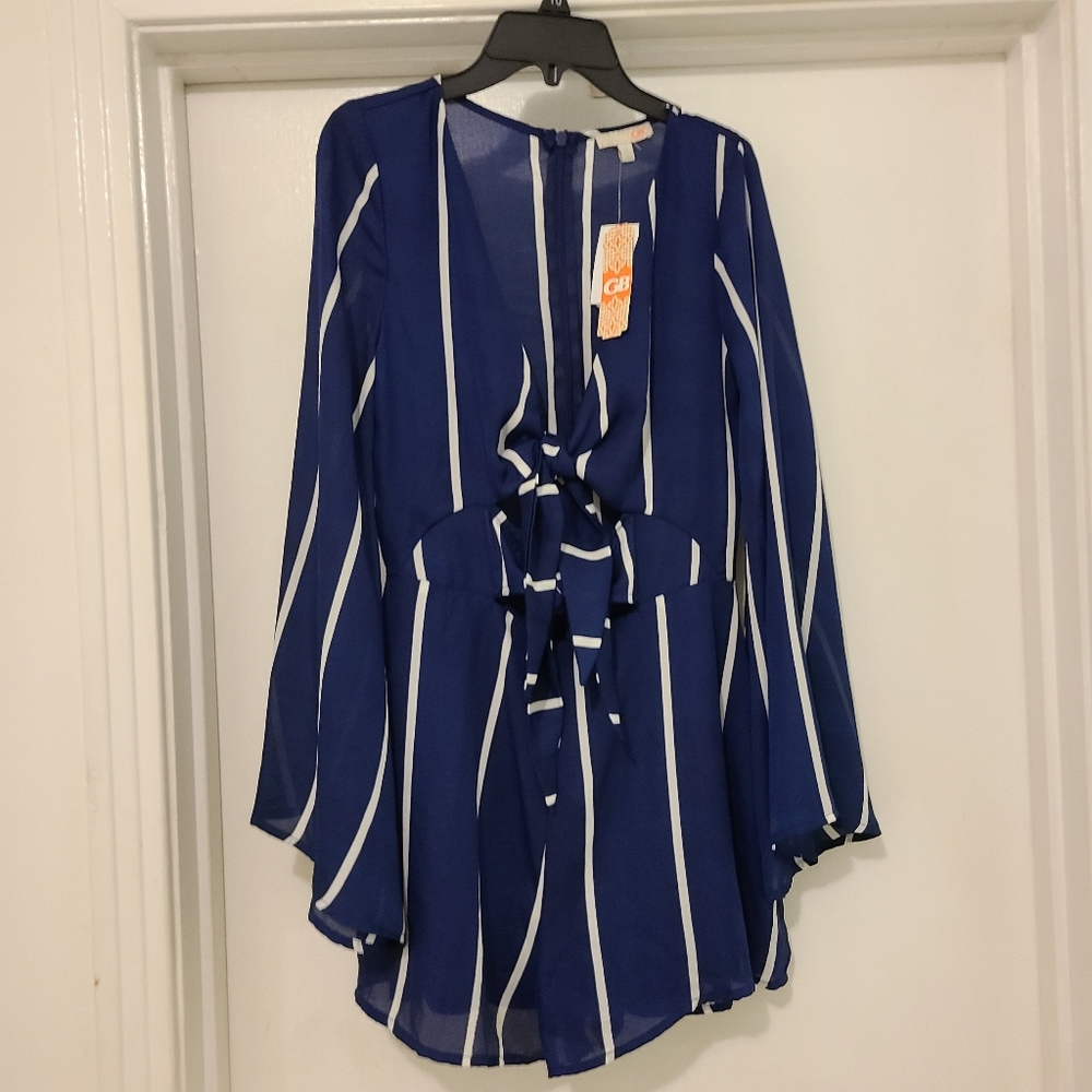 Long sleeve romper sz S